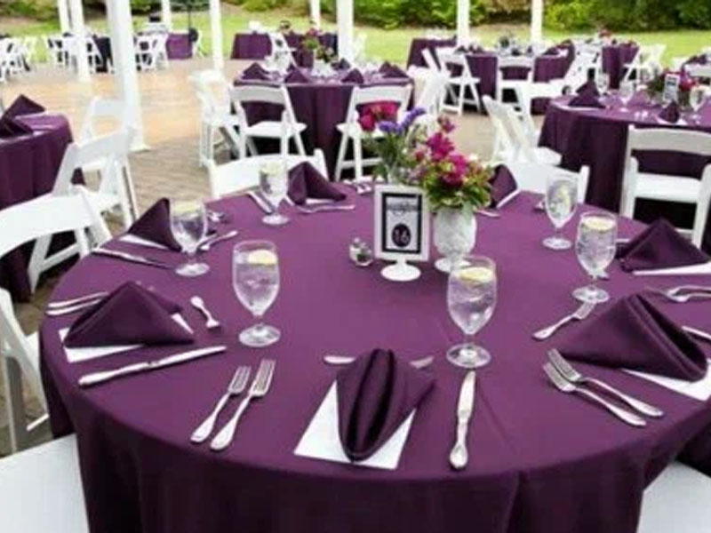 Салфетка сиреневая