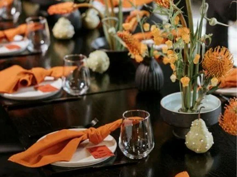 Салфетка оранжевая