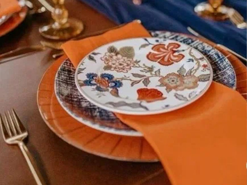 Салфетка оранжевая