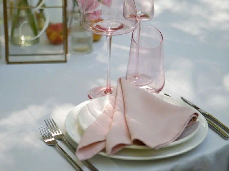 Салфетка Розовая пудра