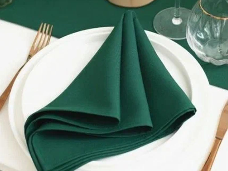 Салфетка зелёная
