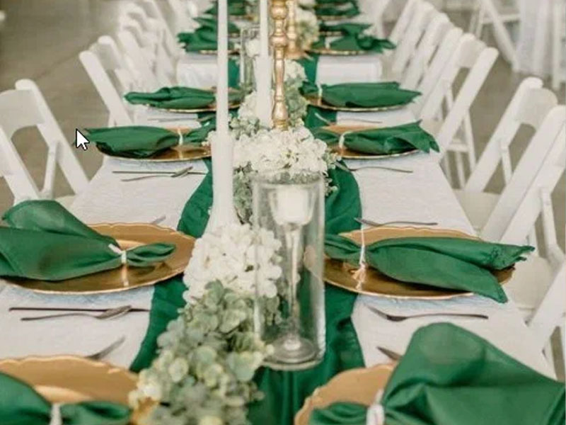 Салфетка зелёная