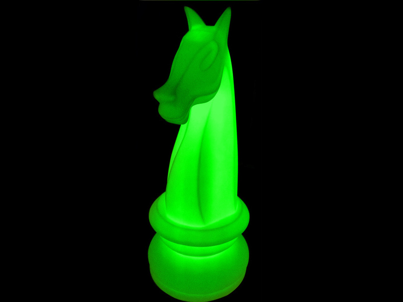 Шахматная фигура КОНЬ светильник