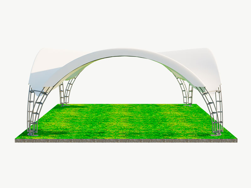 Шатер арочный 10x10