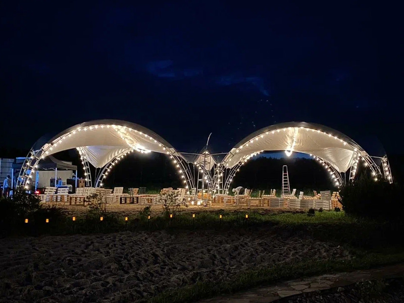 Шатер арочный 8x8