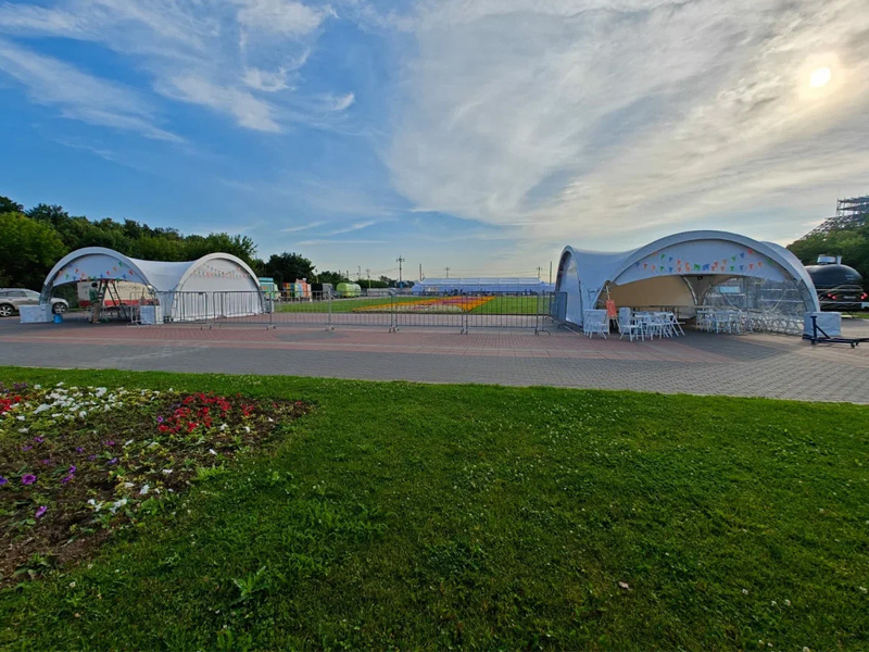 Шатер арочный 8x8