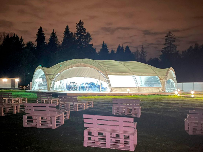 Шатер арочный 20x30