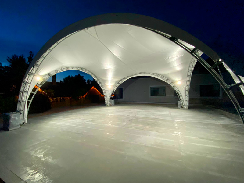 Шатер арочный 20x30