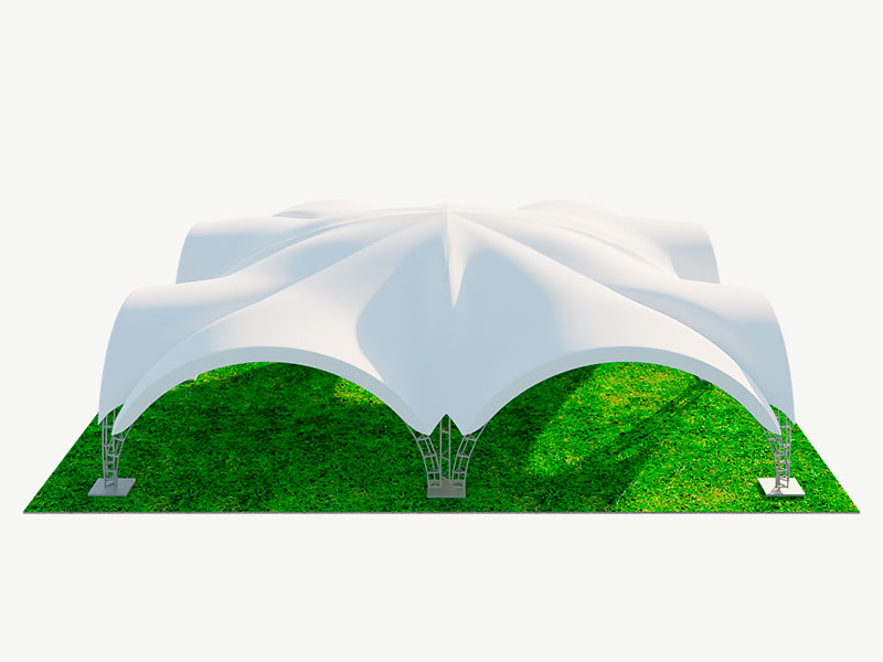 Шатер арочный 20x20