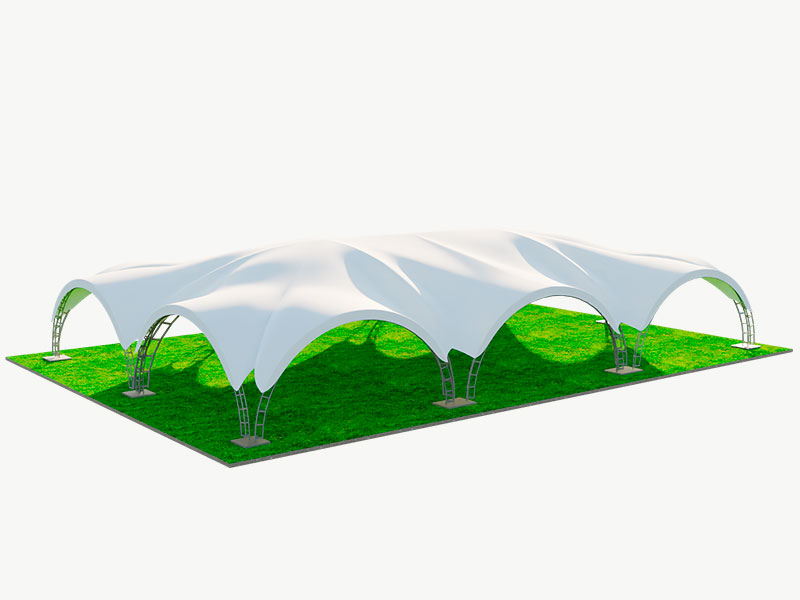 Шатер арочный 20x30