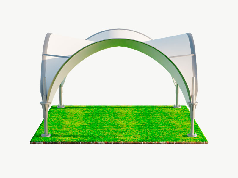 Шатер арочный 5x5