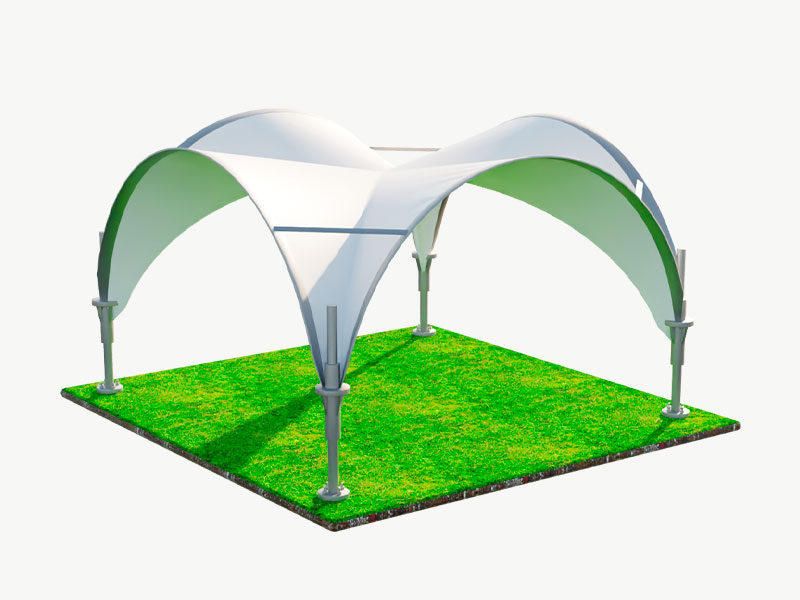 Шатер арочный 5x5