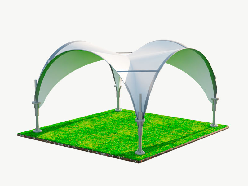 Шатер арочный 5x5