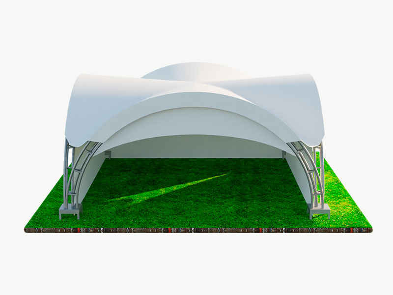 Шатер арочный 6x6