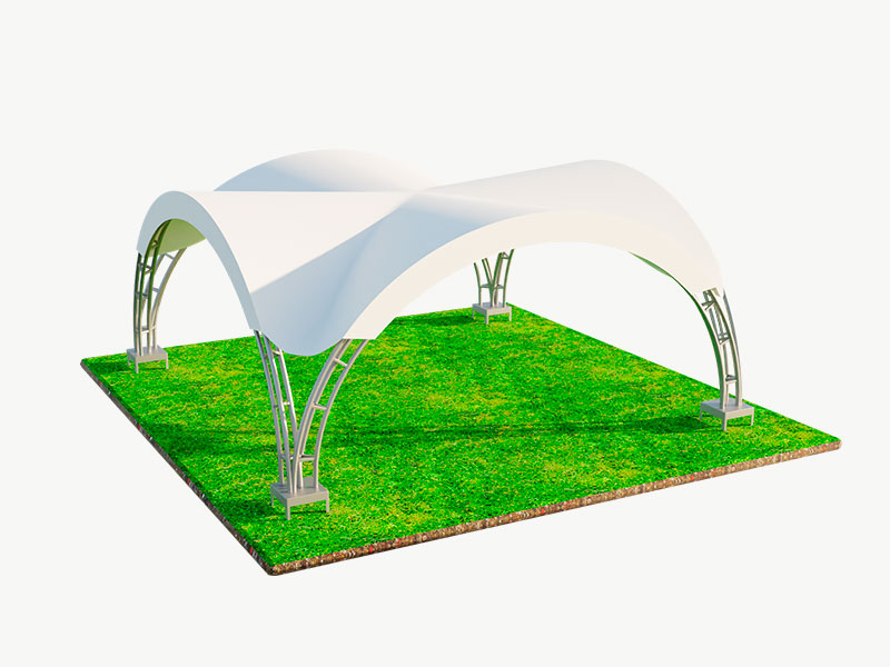 Шатер арочный 6x6