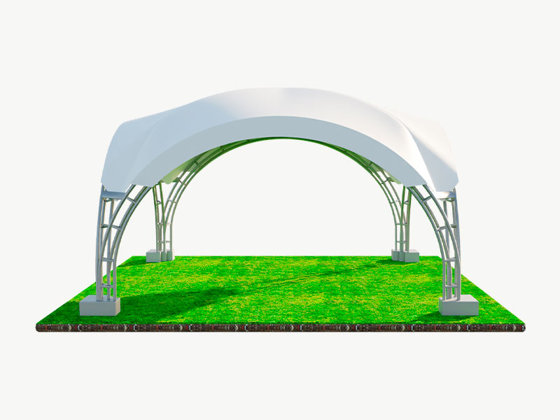 Шатер арочный Дюна 6x6