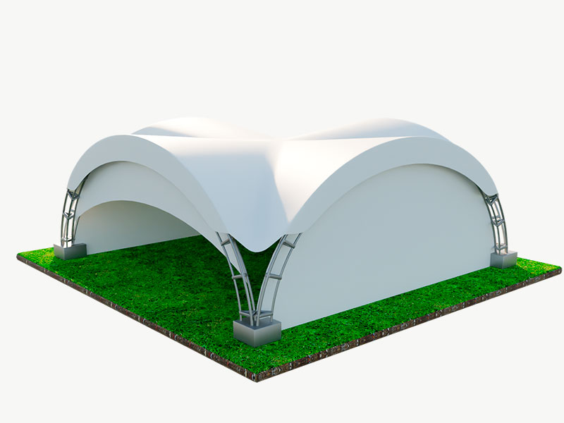 Шатер арочный 8x8