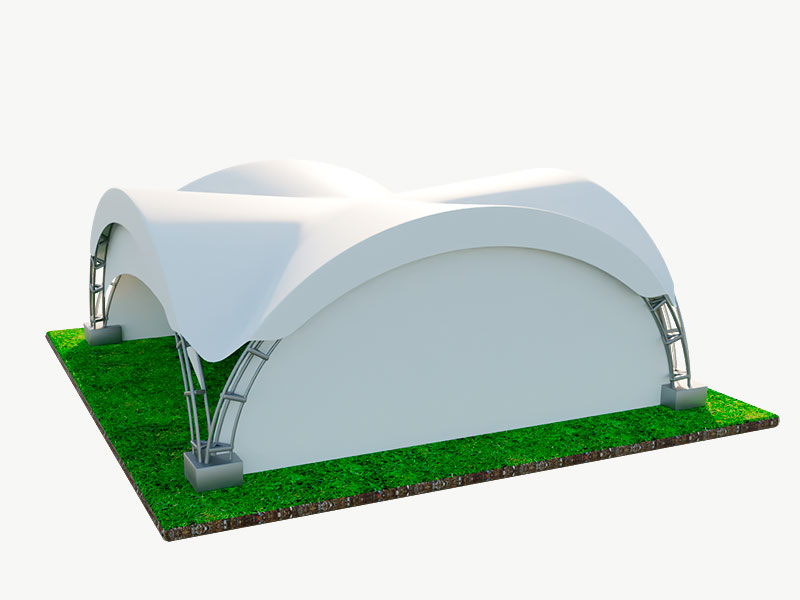 Шатер арочный 8x8