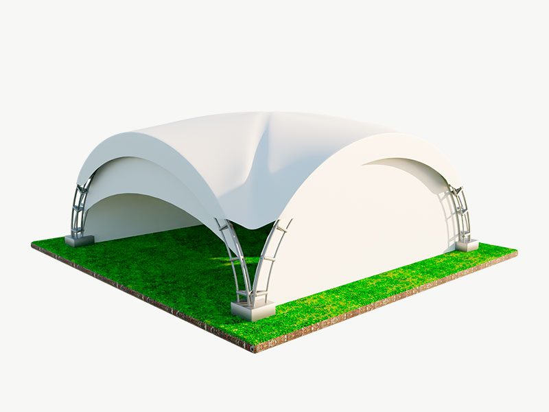 Шатер арочный Дюна 8x8