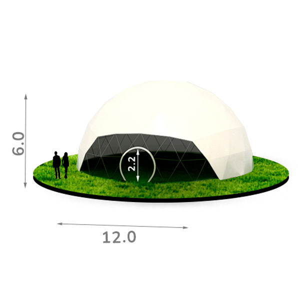Шатер сфера 12x12