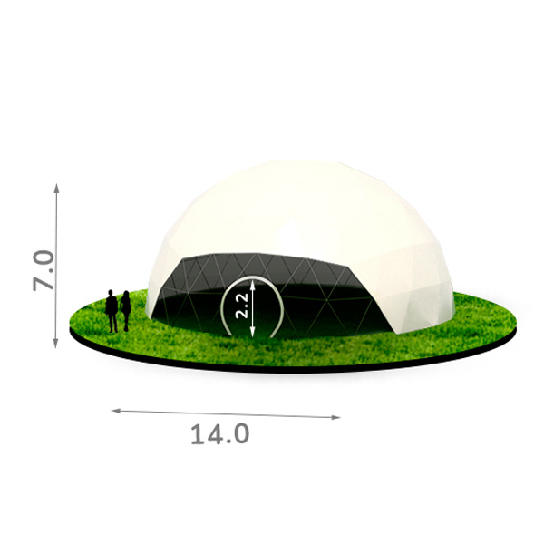Шатер сфера 14x14