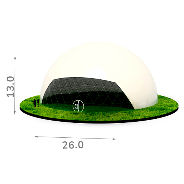 Шатер сфера 26x26
