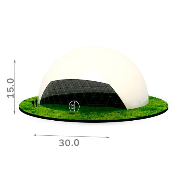 Шатер сфера 30x30