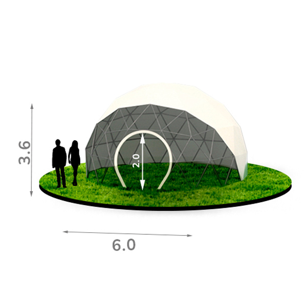 Шатер сфера 6x6