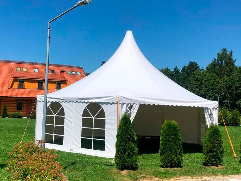 Шатер шестигранник «Свадебный» 10x8