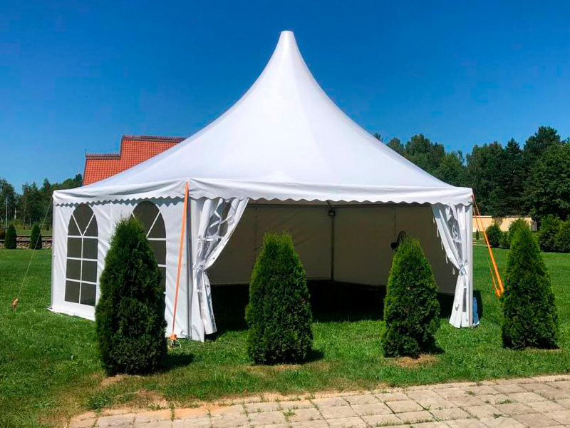 Шатер шестигранник «Свадебный» 10x8