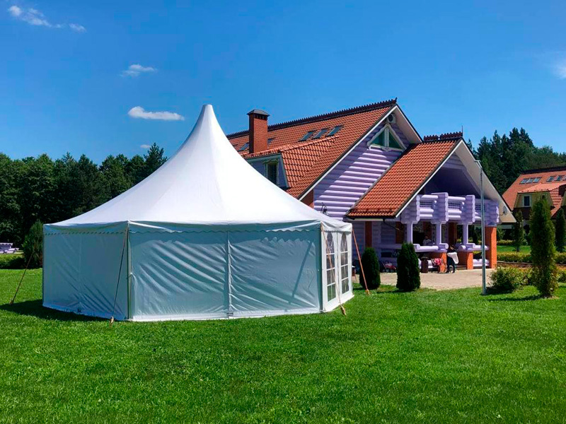 Шатер шестигранник «Свадебный» 10x8