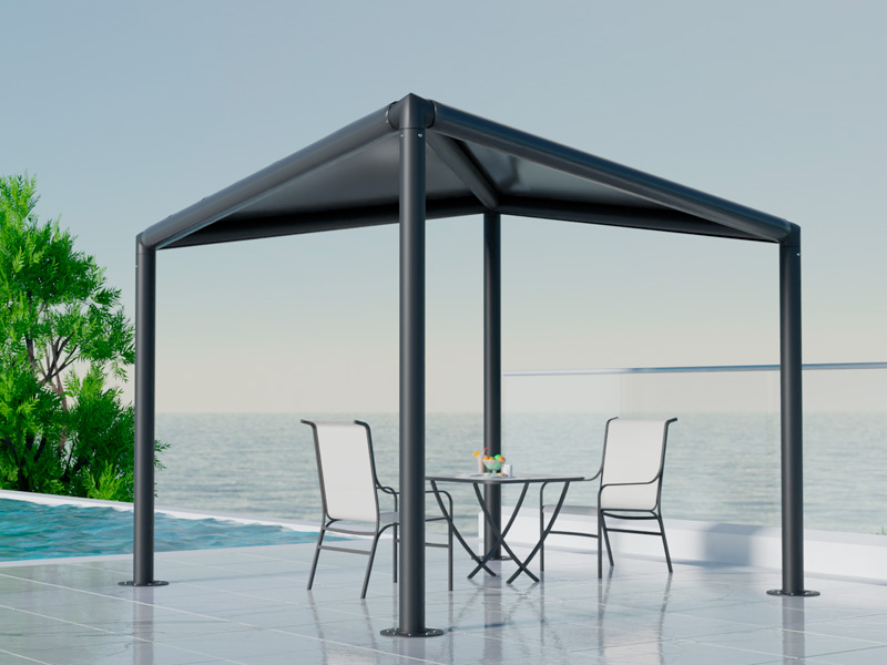 Шатёр Кайт 4x4 (Чёрный)