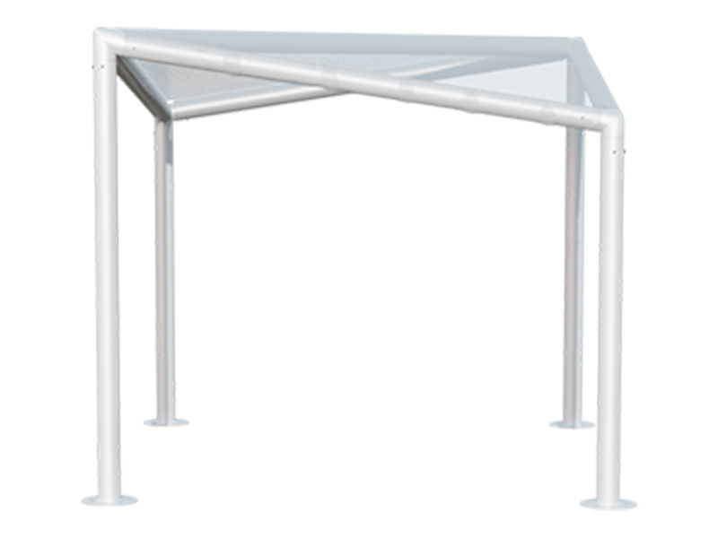 Шатёр Кайт белый 4x4