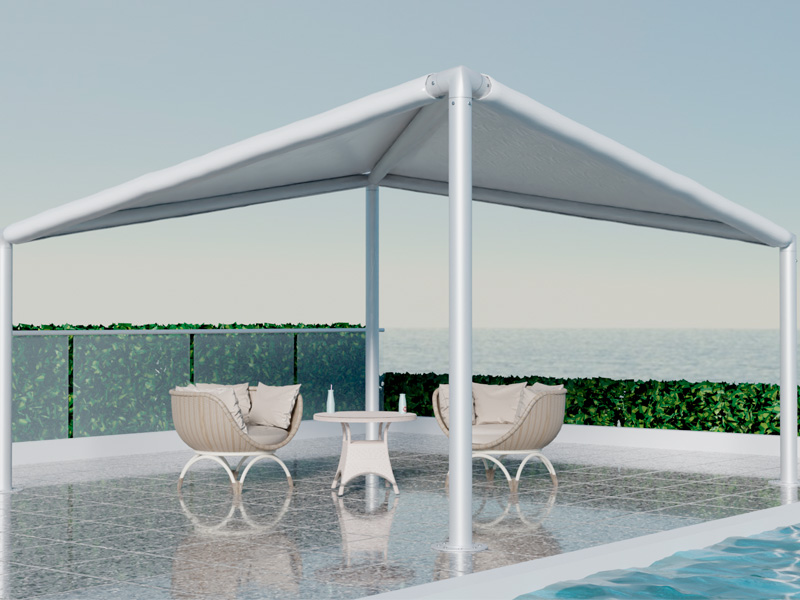 Шатёр Кайт белый 6x6