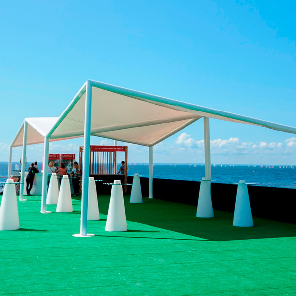 Шатёр Кайт белый 6x6