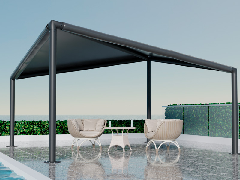 Шатёр Кайт 6x6 (Чёрный)