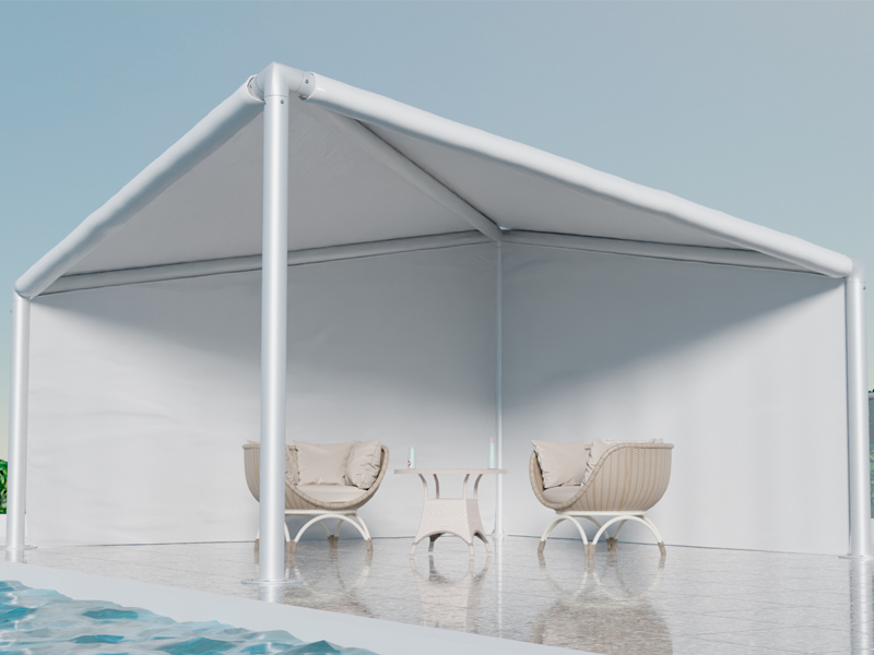 Шатёр Кайт белый 6x6 (Со стенами)