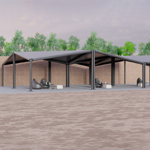 Шатёр Кайт Выставочный 12x18 (Чёрный)