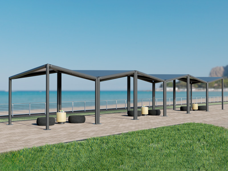 Шатёр Кайт Ярмарочный 4x24 (Чёрный)