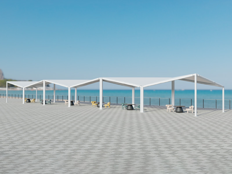 Шатёр Кайт белый Ярмарочный 6x36