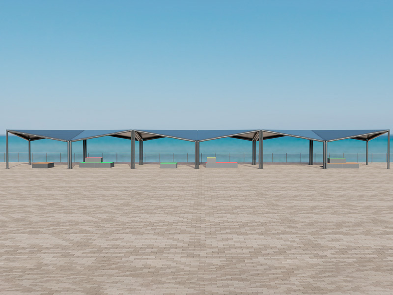 Шатёр Кайт Ярмарочный 6x36 (Чёрный)