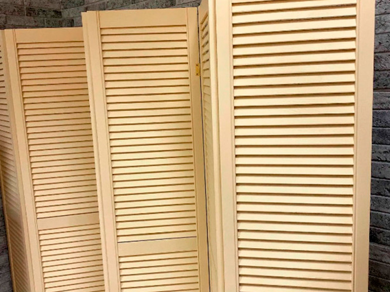 Ширма Fold жёлтая