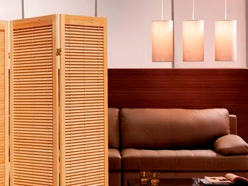 Ширма Fold жёлтая