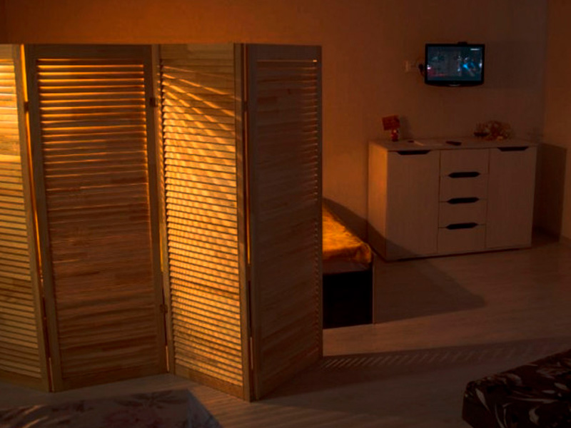 Ширма Коричневое дерево