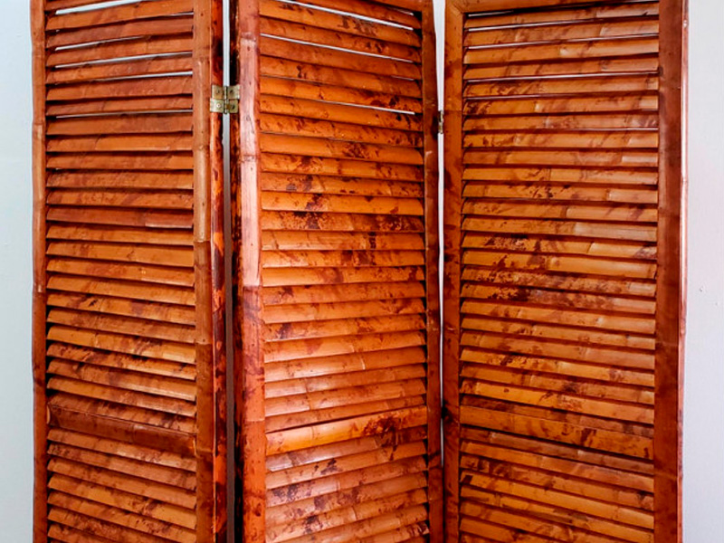 Ширма Коричневое дерево