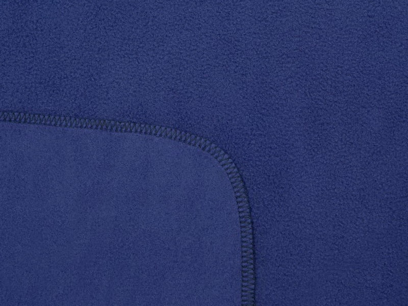 Флисовый плед синий