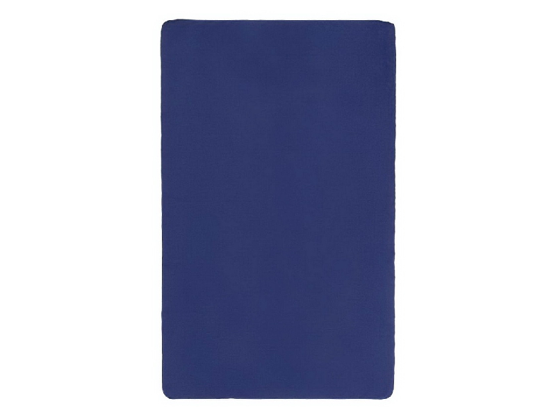 Флисовый плед синий