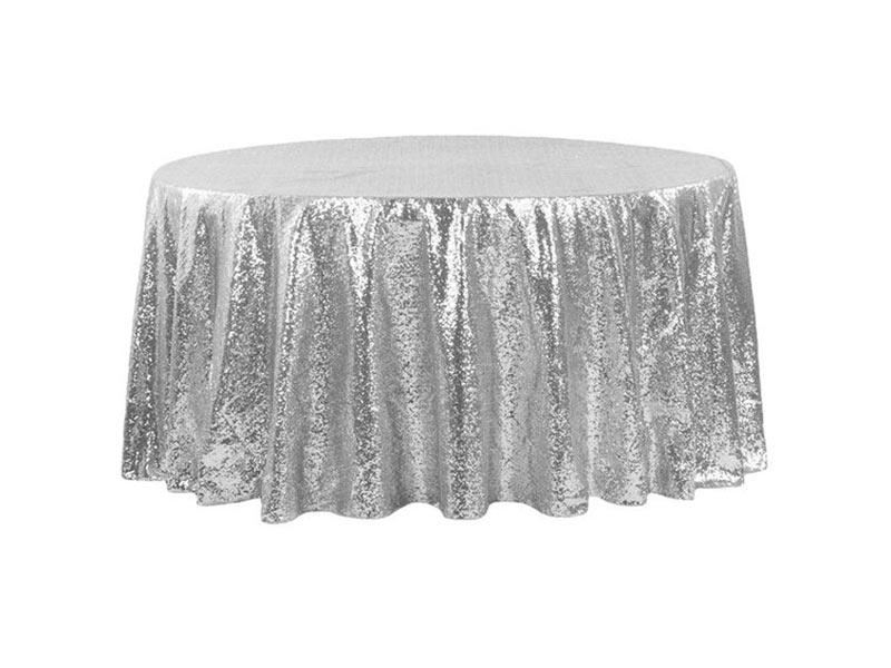 Скатерть банкетная с пайетками