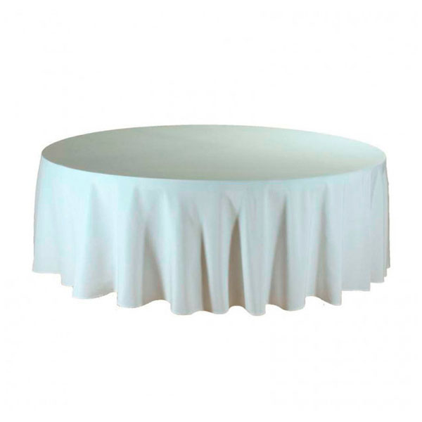 Скатерть круглая 3,2м белая