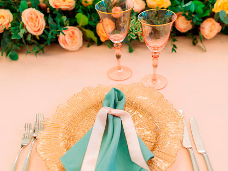 Скатерть прямоугольная бежевая